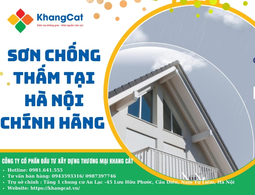 Sơn chống thấm tại Hà Nội chính hãng – Giải pháp chống thấm hiệu quả